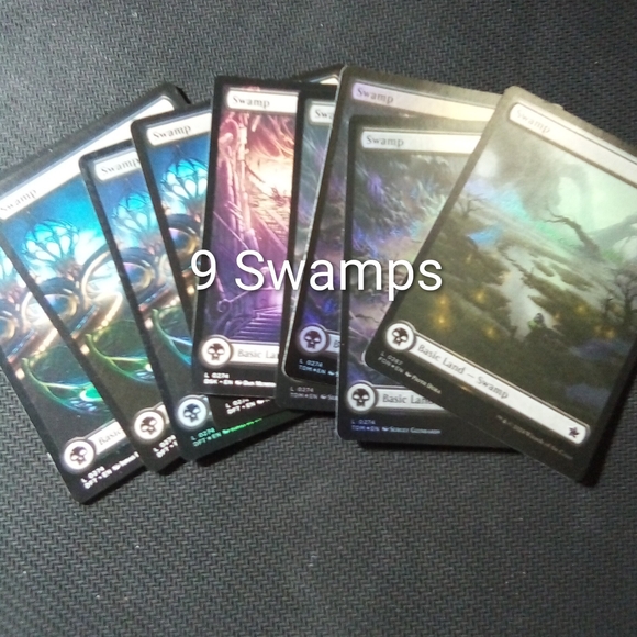 Lot Of 43 Mtg Full Art Lands Various Sets 23 Foil - Picture 5 of 11